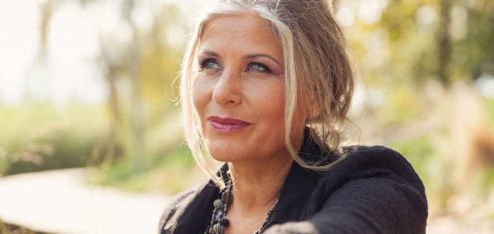 gray hair